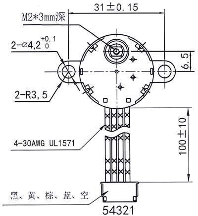 全橋驅(qū)動步進(jìn)電機