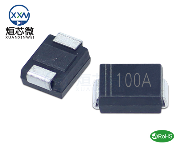 P6SMB100A參數,TVS二極管P6SMB100A瞬態(變)抑制二極管